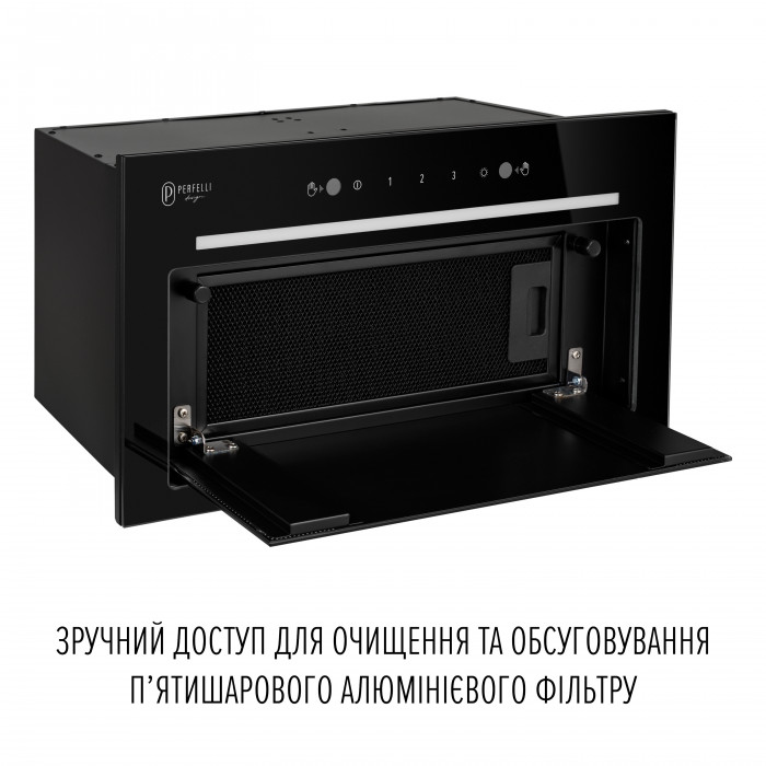 Витяжка повновбудована PERFELLI DESIGN FILINI 5 NERO