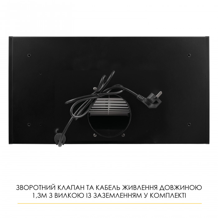 Витяжка повновбудована WEILOR LUNA WBG 55 BLACK