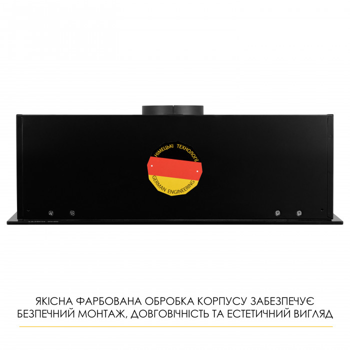 Витяжка повновбудована WEILOR LUNA WBG 55 BLACK