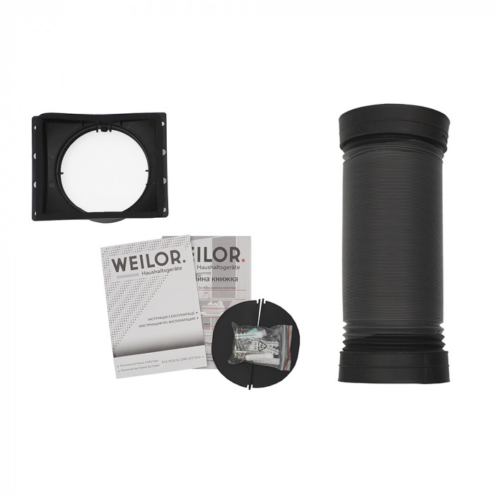 Декоративна витяжка зі склом WEILOR PGS 9230 IG 1000 LED Strip