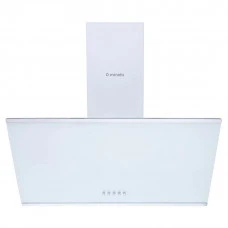Витяжка декоративна похила MINOLA HDN 6202 WH/INOX 700 LED