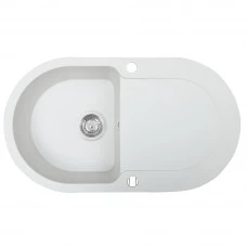 Мийка кухонна гранітна PERFELLI IZETTA OGI 114-78  WHITE